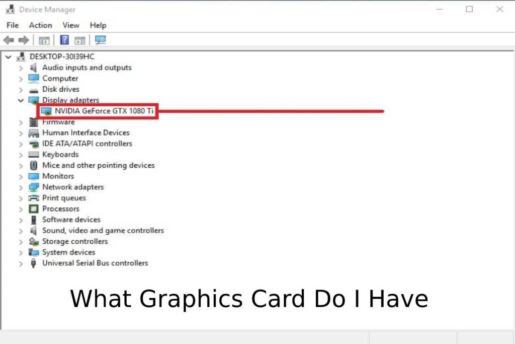 What Graphics Card Do I Have