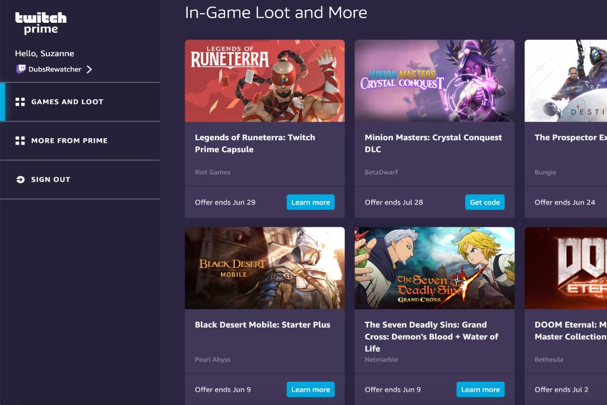 Twitch Prime