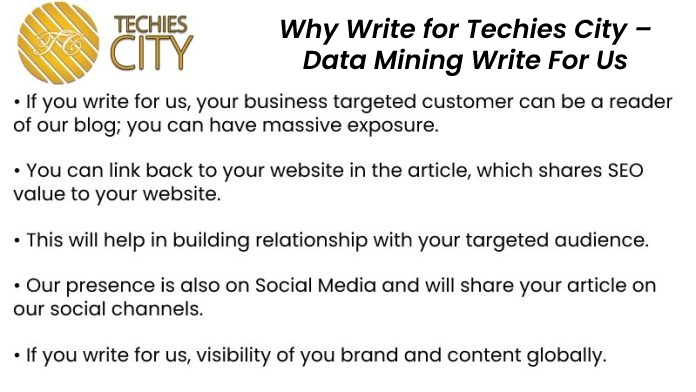Why Write for Techies City – Data Mining Write For Us
