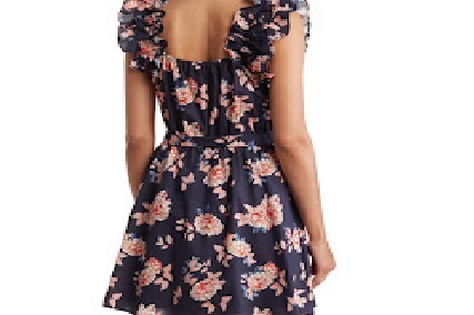 Oakley Printed Skater Dress at Nordstrom Rack