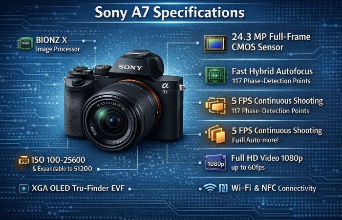 Sony A7 Specifications