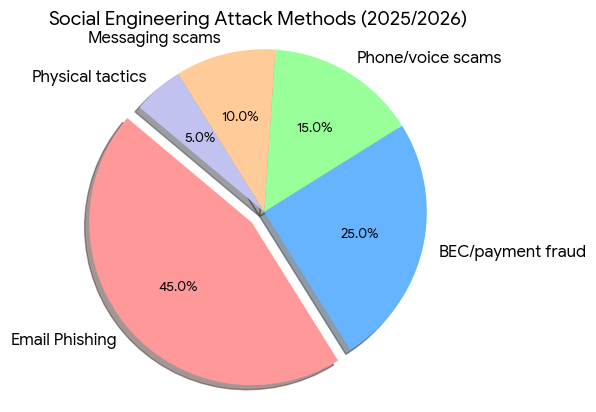 Where Social Engineering Typically Hits