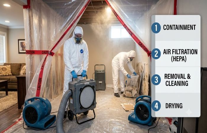 how professional mold inspection works
