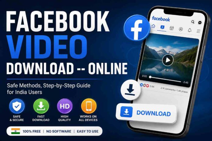 facebook video download -- online